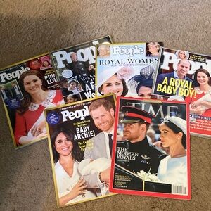 Royal Family People and Time Magazine Collection